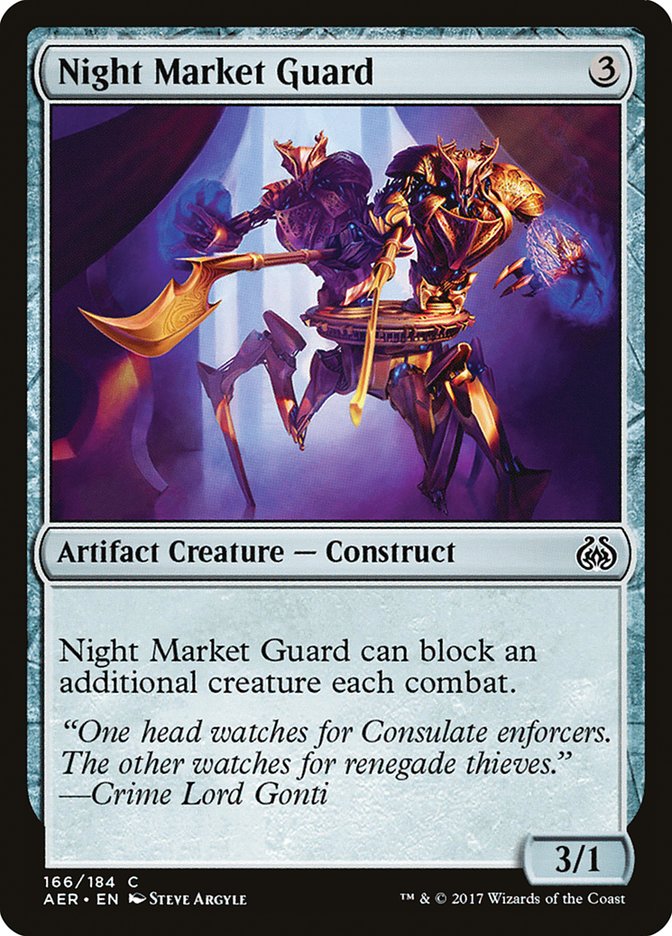 Night Market Guard [Aether Revolt] | Lots Moore NSW