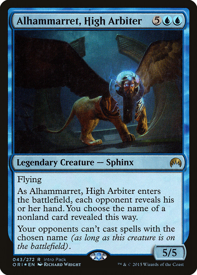 Alhammarret, High Arbiter (Intro Pack) [Magic Origins Promos] | Lots Moore NSW