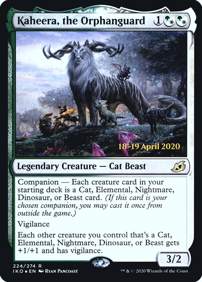 Kaheera, the Orphanguard [Ikoria: Lair of Behemoths Prerelease Promos] | Lots Moore NSW