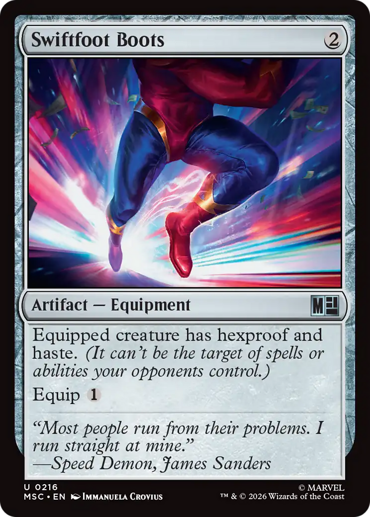 Swiftfoot Boots [Marvel Super Heroes Commander] | Lots Moore NSW