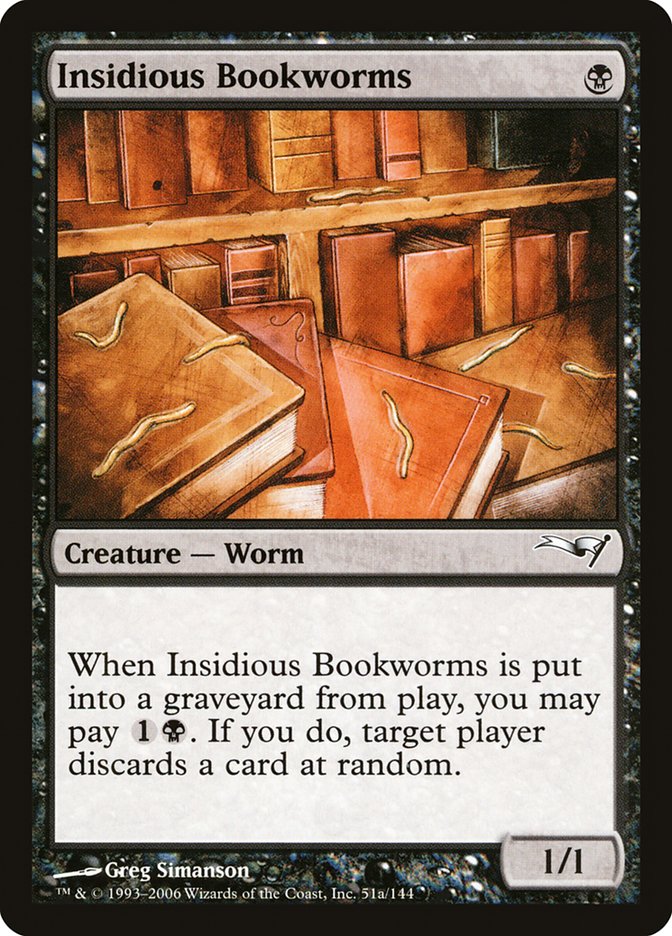 Insidious Bookworms [Coldsnap Theme Decks] | Lots Moore NSW