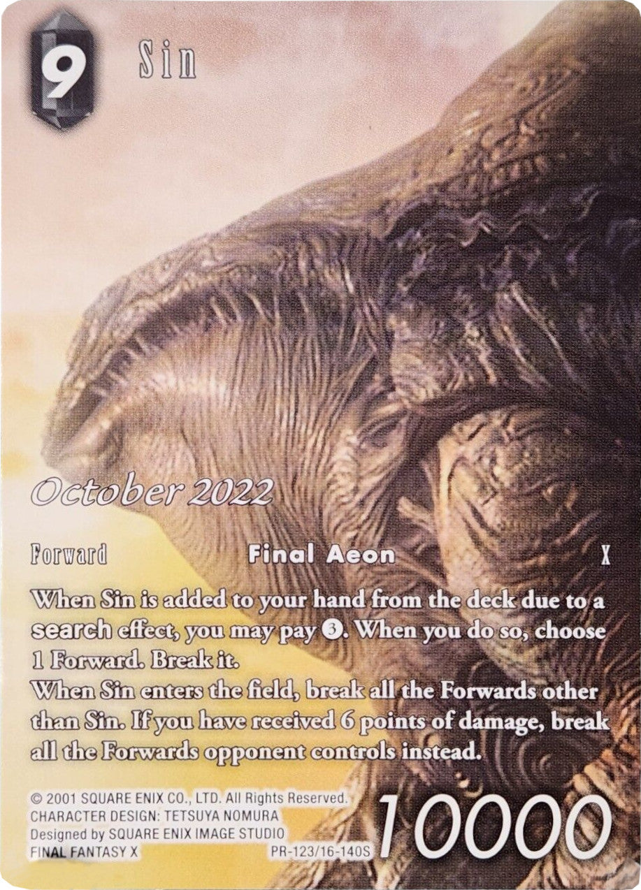 Sin (October 2022) [Promo Cards] | Lots Moore NSW