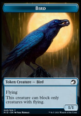 Human // Bird Double-Sided Token [Innistrad: Midnight Hunt Tokens] | Lots Moore NSW