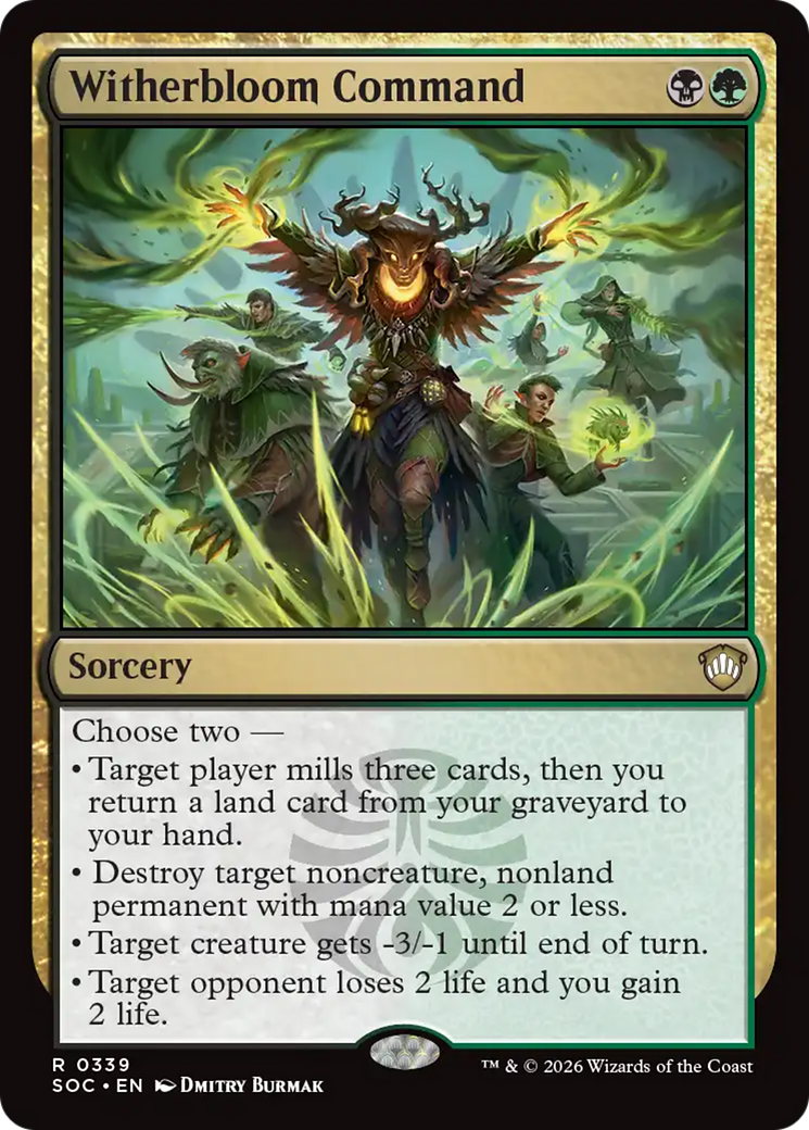 Witherbloom Command [Secrets of Strixhaven Commander] | Lots Moore NSW