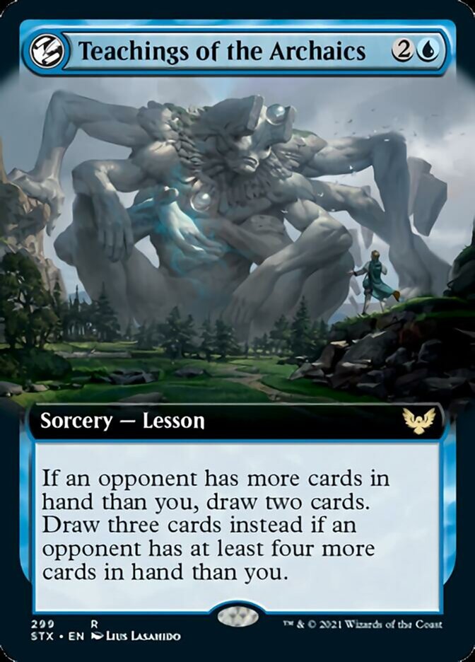 Teachings of the Archaics (Extended Art) [Strixhaven: School of Mages] | Lots Moore NSW