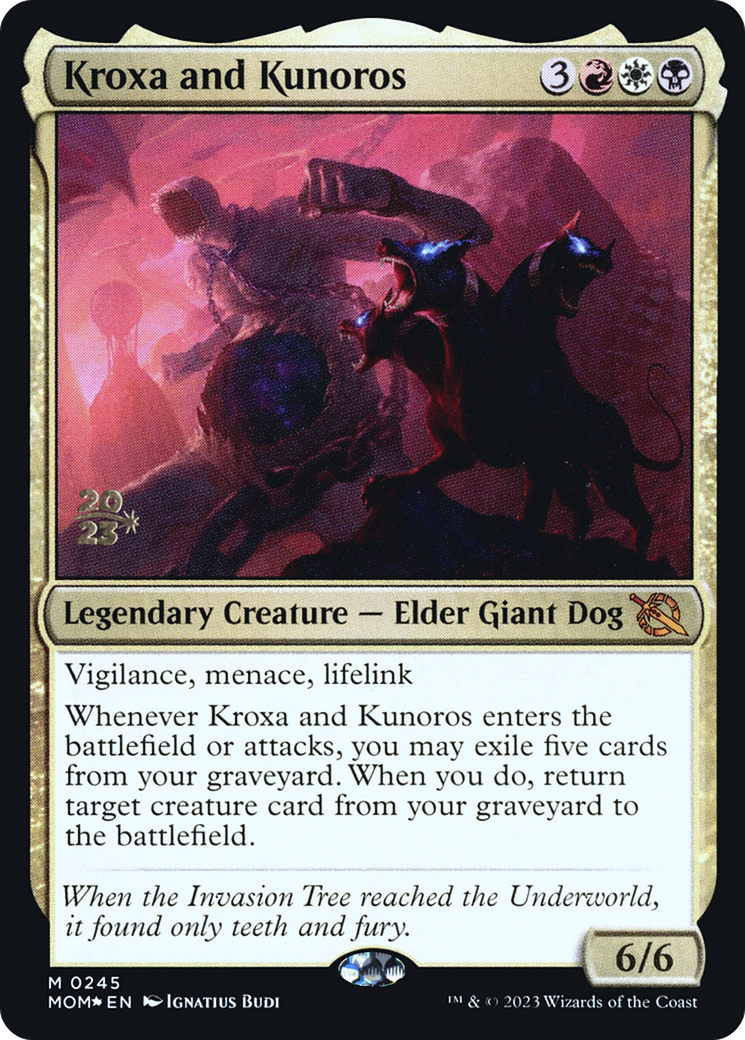 Kroxa and Kunoros [March of the Machine Prerelease Promos] | Lots Moore NSW