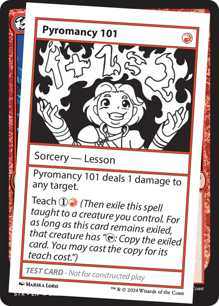 Pyromancy 101 [Mystery Booster 2 Playtest Cards] | Lots Moore NSW