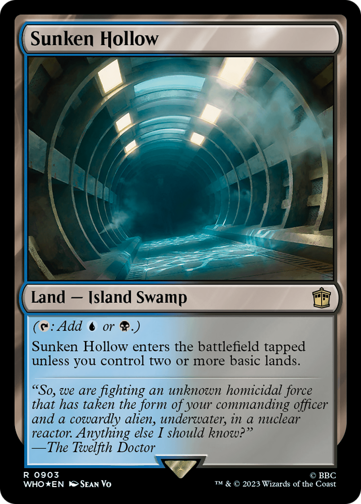 Sunken Hollow (Surge Foil) [Doctor Who] | Lots Moore NSW