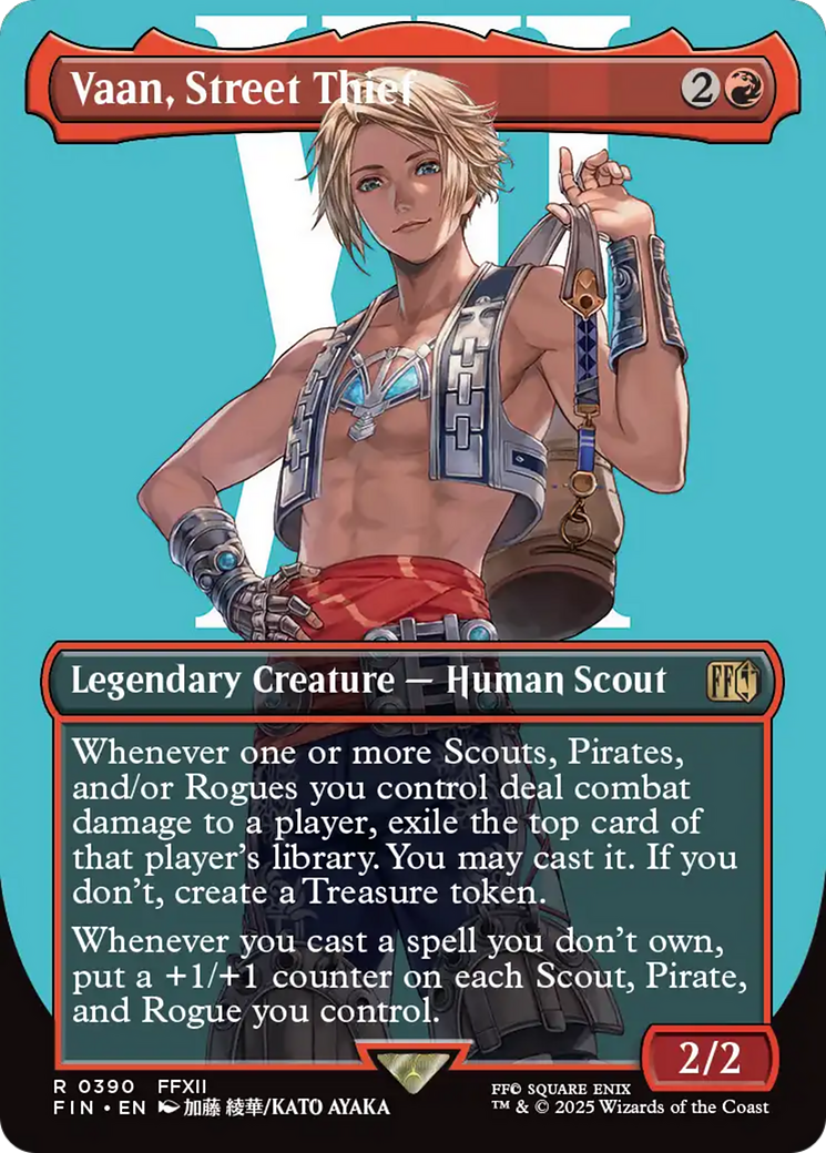 Vaan, Street Thief (Borderless) [FINAL FANTASY] | Lots Moore NSW