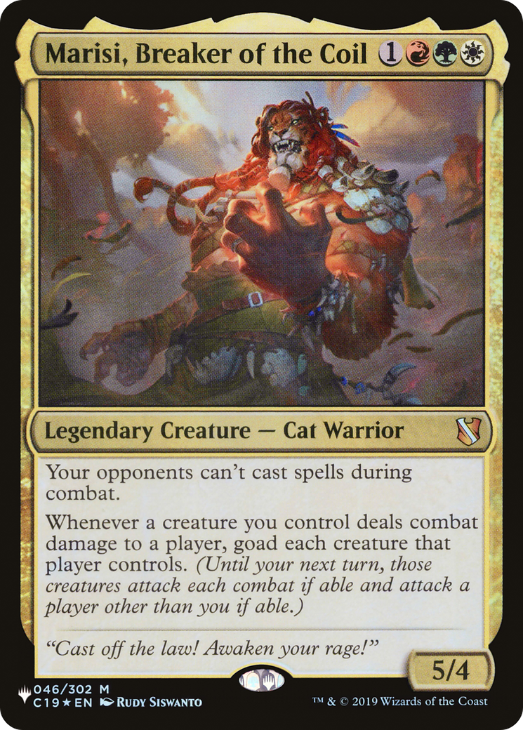 Marisi, Breaker of the Coil [The List] | Lots Moore NSW