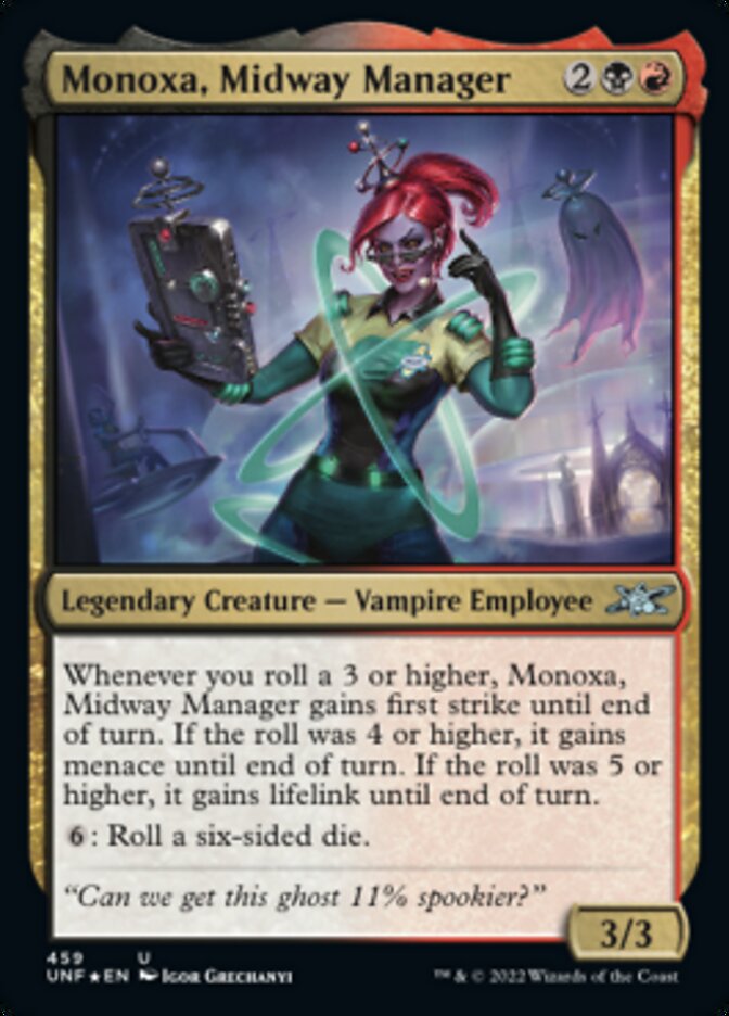 Monoxa, Midway Manager (Galaxy Foil) [Unfinity] | Lots Moore NSW