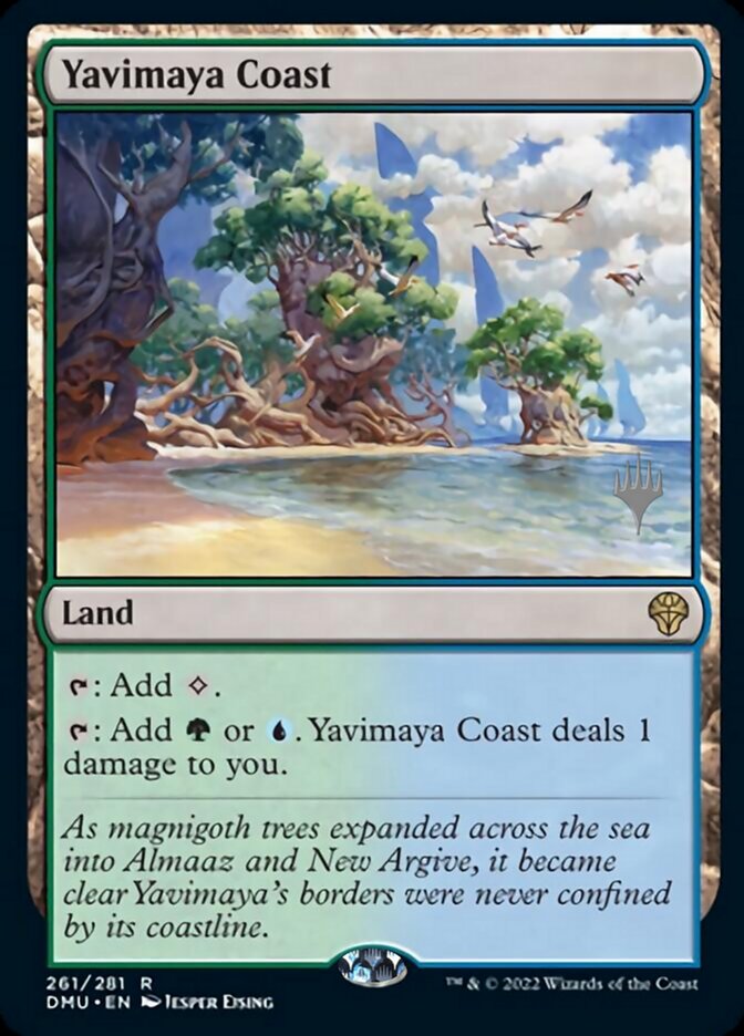 Yavimaya Coast (Promo Pack) [Dominaria United Promos] | Lots Moore NSW