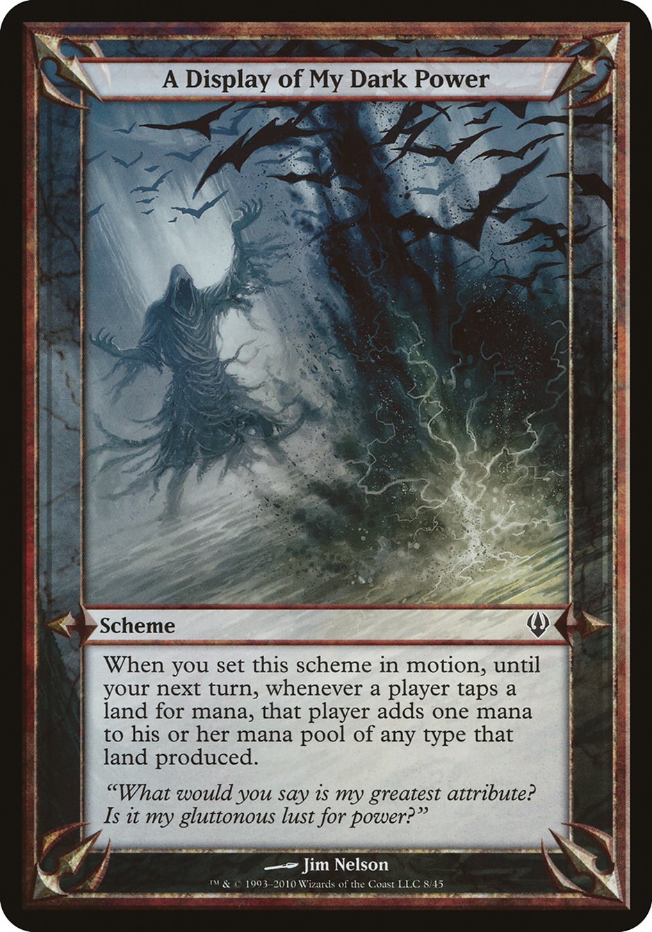 A Display of My Dark Power (Schemes) [Archenemy Schemes] | Lots Moore NSW