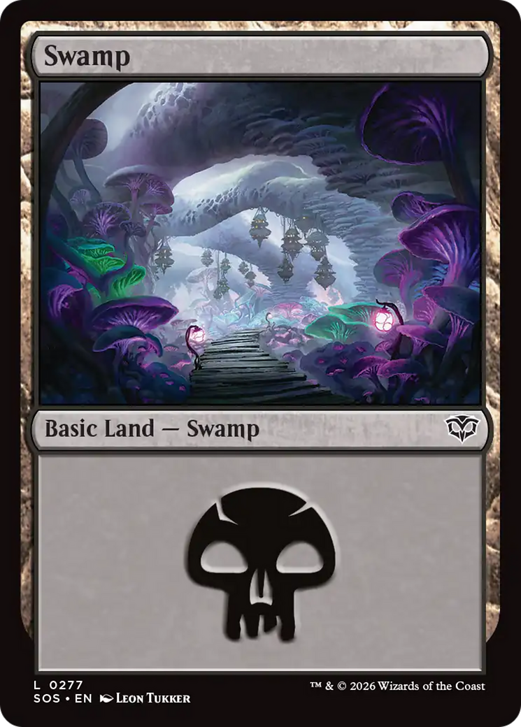 Swamp (0277) [Secrets of Strixhaven] | Lots Moore NSW