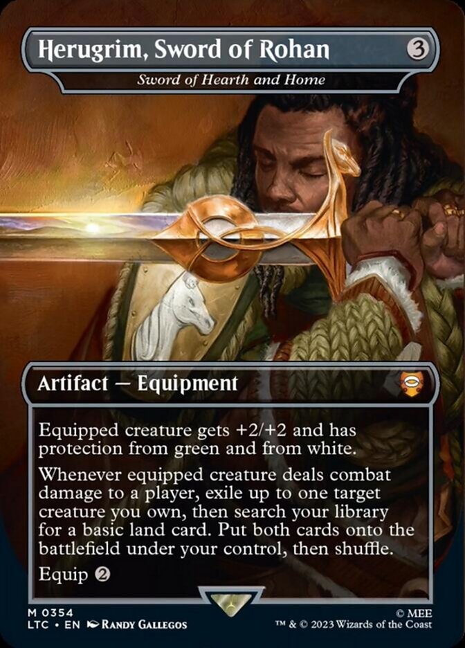 Herugrim, Sword of Rohan - Sword of Hearth and Home [The Lord of the Rings: Tales of Middle-Earth Commander] | Lots Moore NSW