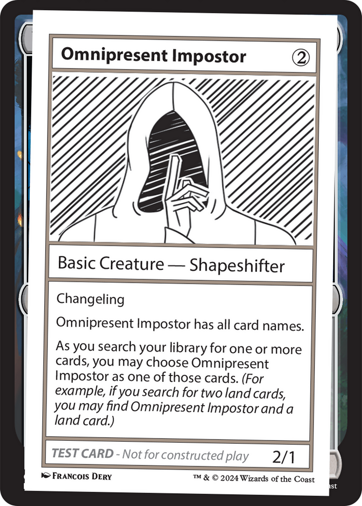 Omnipresent Impostor [Mystery Booster 2 Playtest Cards] | Lots Moore NSW