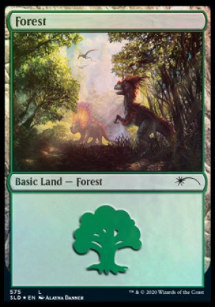 Forest (Dinosaurs) (575) [Secret Lair Drop Promos] | Lots Moore NSW