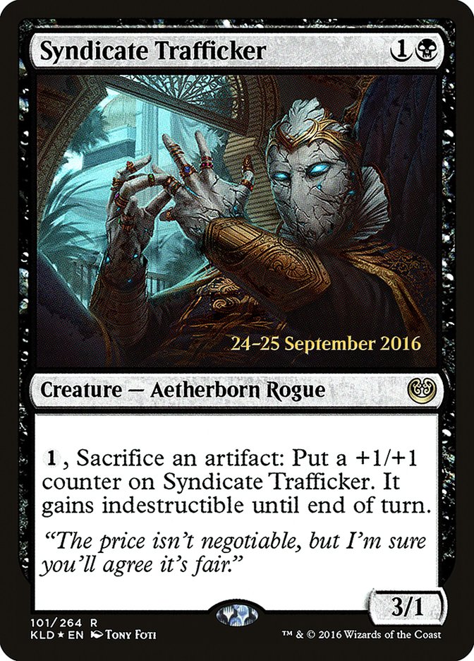 Syndicate Trafficker [Kaladesh Prerelease Promos] | Lots Moore NSW