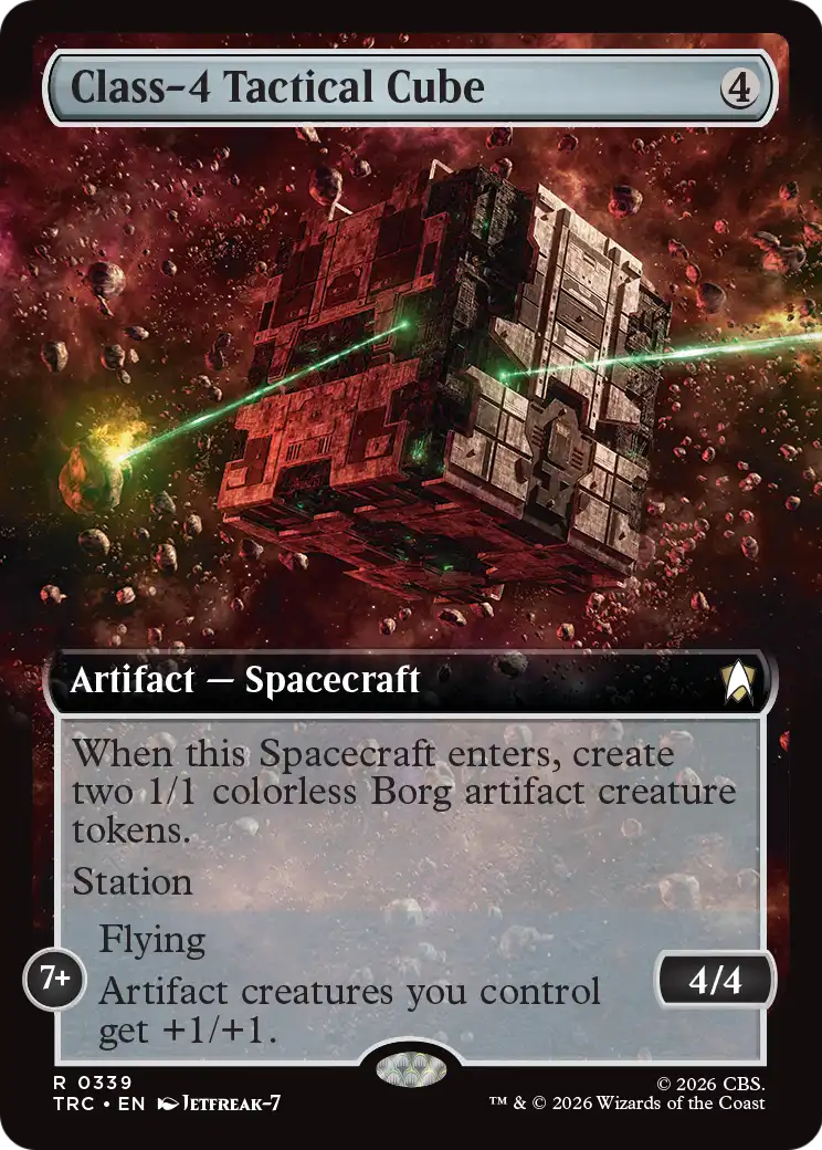 Class-4 Tactical Cube (Extended Art) [Star Trek Commander] | Lots Moore NSW