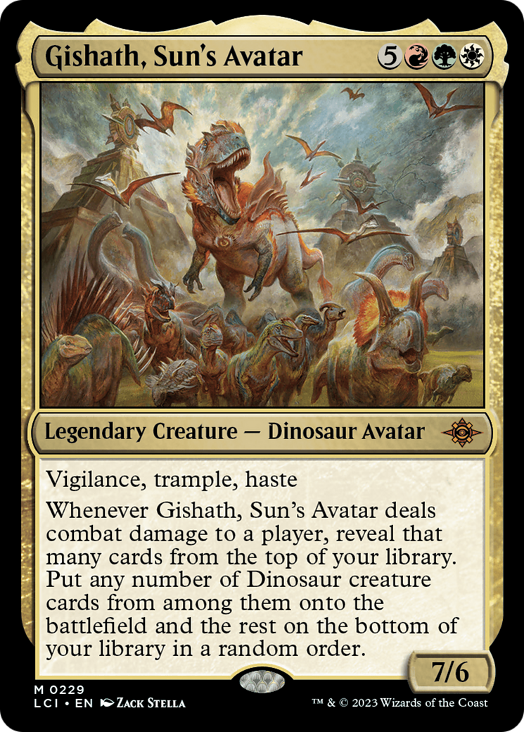 Gishath, Sun's Avatar [The Lost Caverns of Ixalan] | Lots Moore NSW