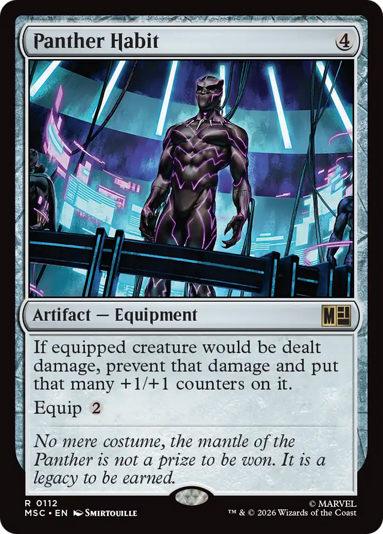 Panther Habit [Marvel Super Heroes Commander] | Lots Moore NSW
