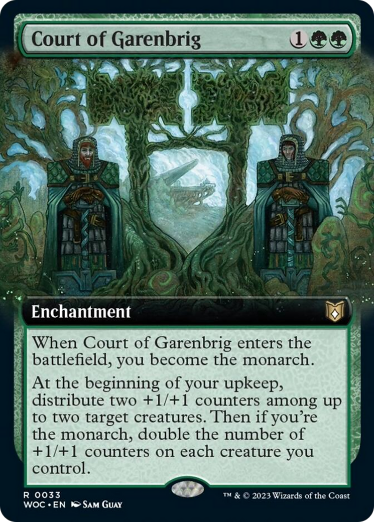 Court of Garenbrig (Extended Art) [Wilds of Eldraine Commander] | Lots Moore NSW