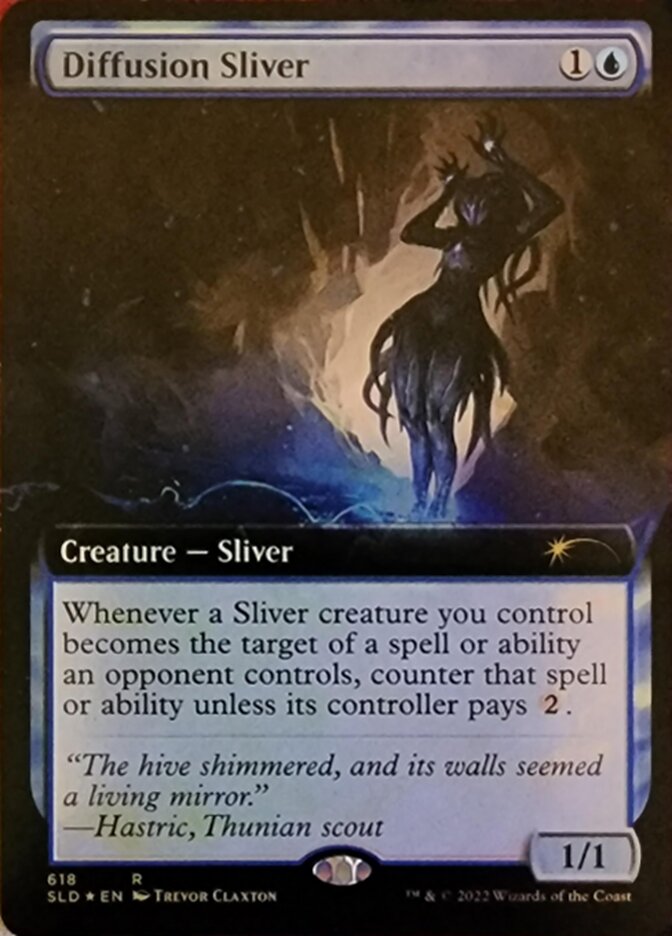 Diffusion Sliver (Extended Art) [Secret Lair Drop Promos] | Lots Moore NSW
