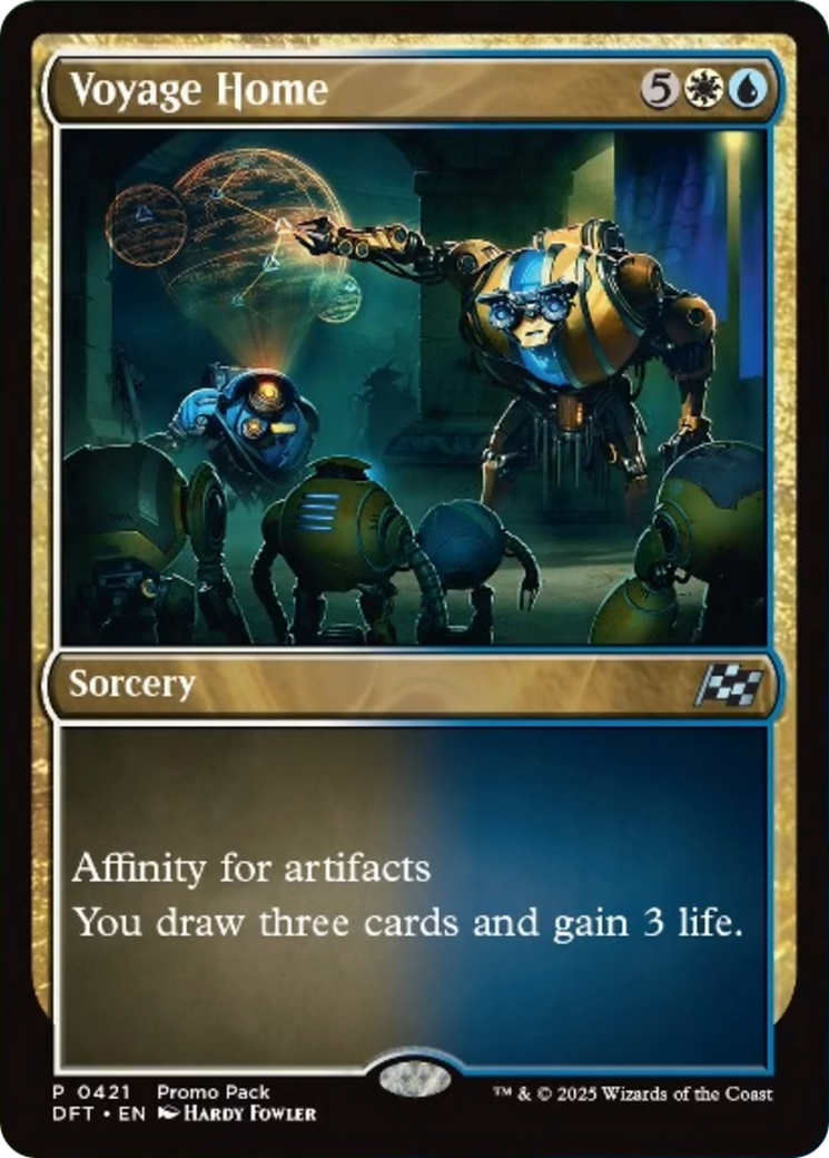 Voyage Home (Promo Pack) [Aetherdrift Promos] | Lots Moore NSW