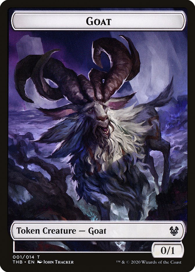 Goat Token [Theros Beyond Death Tokens] | Lots Moore NSW