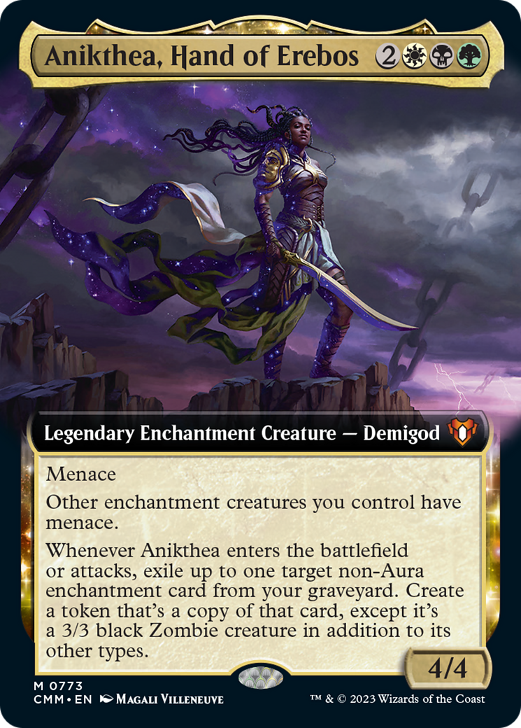 Anikthea, Hand of Erebos (Extended Art) [Commander Masters] | Lots Moore NSW