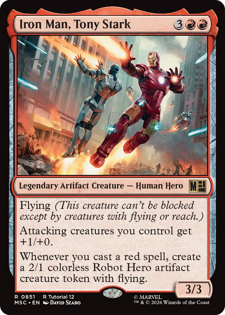 Iron Man, Tony Stark [Marvel Super Heroes Commander] | Lots Moore NSW