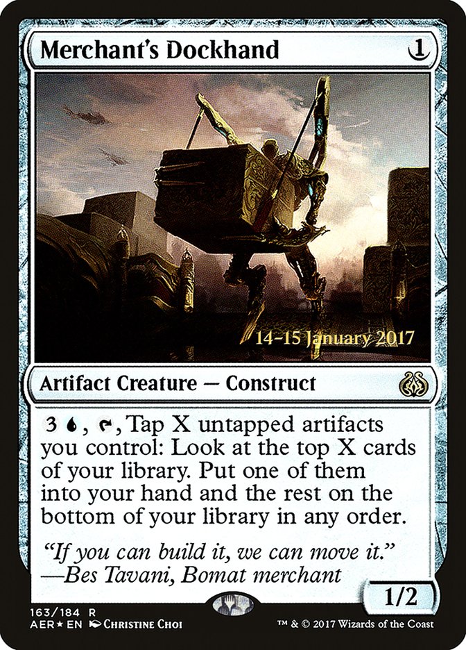 Merchant's Dockhand [Aether Revolt Prerelease Promos] | Lots Moore NSW
