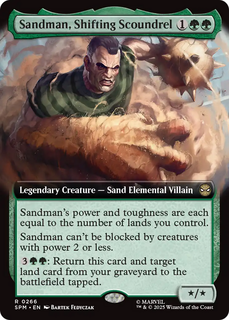 Sandman, Shifting Scoundrel (Extended Art) [Marvel's Spider-Man] | Lots Moore NSW