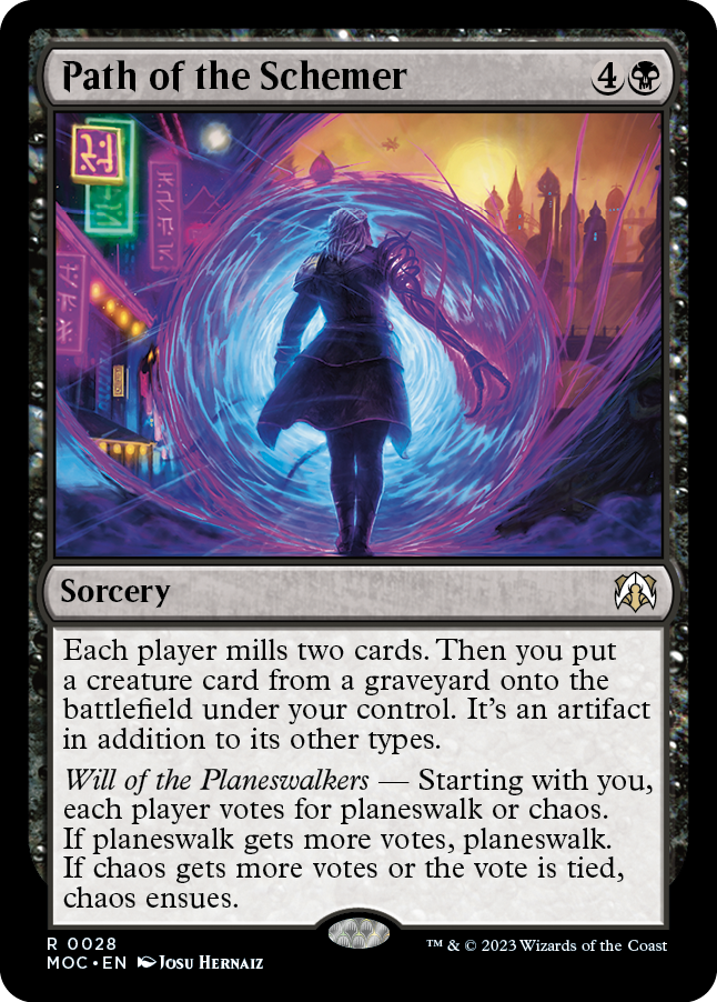Path of the Schemer [March of the Machine Commander] | Lots Moore NSW