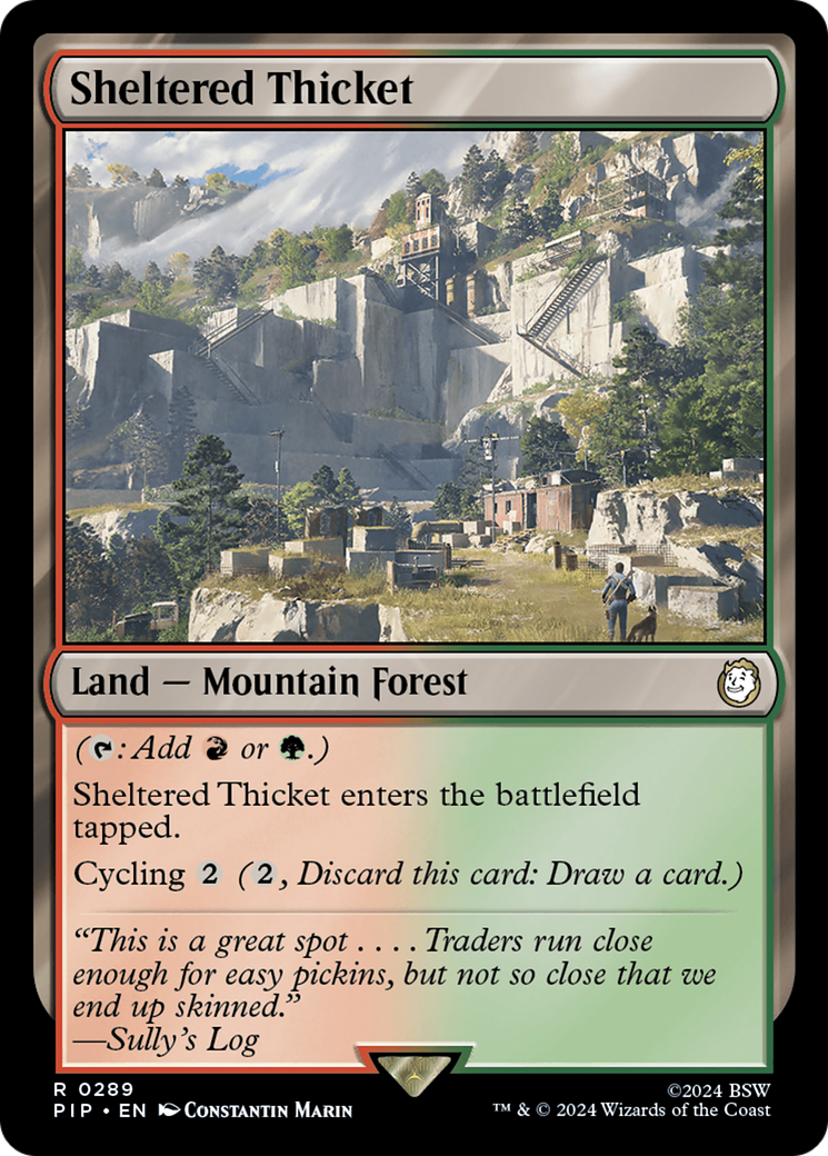 Sheltered Thicket [Fallout] | Lots Moore NSW