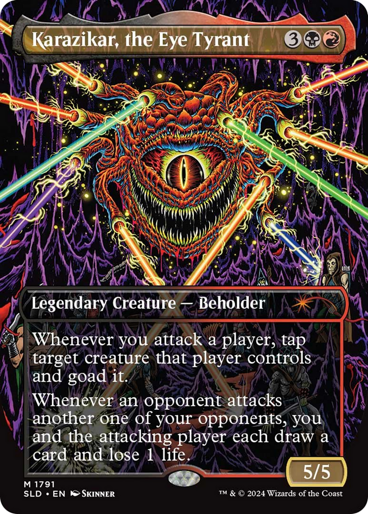 Karazikar, the Eye Tyrant (Rainbow Foil) [Secret Lair Drop Series] | Lots Moore NSW