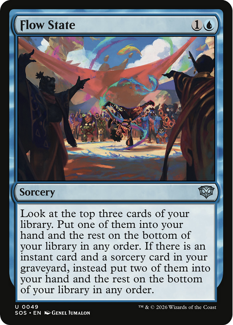 Flow State [Secrets of Strixhaven] Magic: The Gathering | Lots Moore NSW