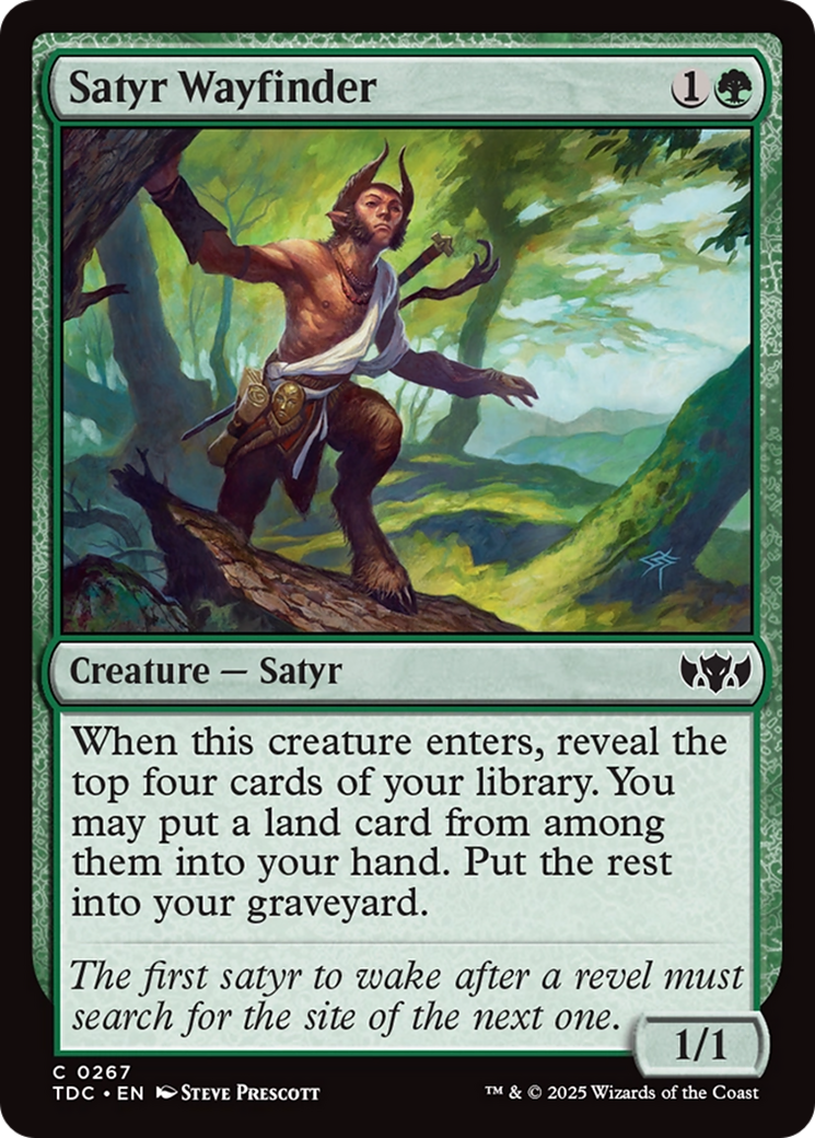 Satyr Wayfinder [Tarkir: Dragonstorm Commander] | Lots Moore NSW