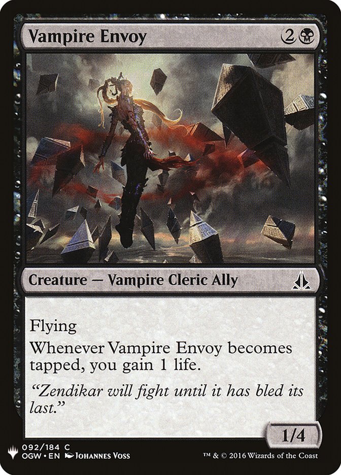 Vampire Envoy [Mystery Booster] | Lots Moore NSW