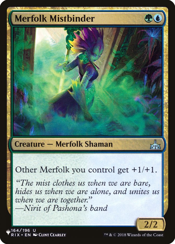 Merfolk Mistbinder [The List] | Lots Moore NSW