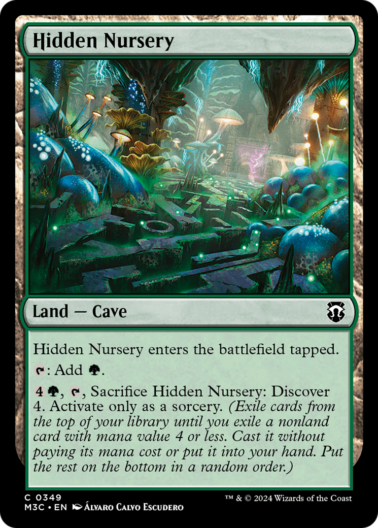 Hidden Nursery (Ripple Foil) [Modern Horizons 3 Commander] | Lots Moore NSW