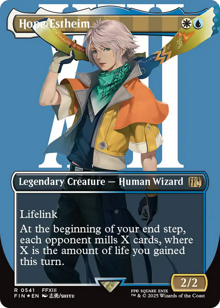 Hope Estheim (Borderless) (Surge Foil) [FINAL FANTASY] | Lots Moore NSW
