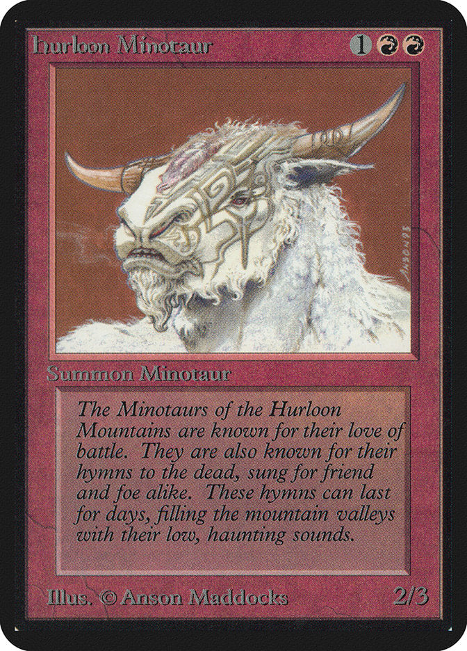 Hurloon Minotaur [Alpha Edition] | Lots Moore NSW