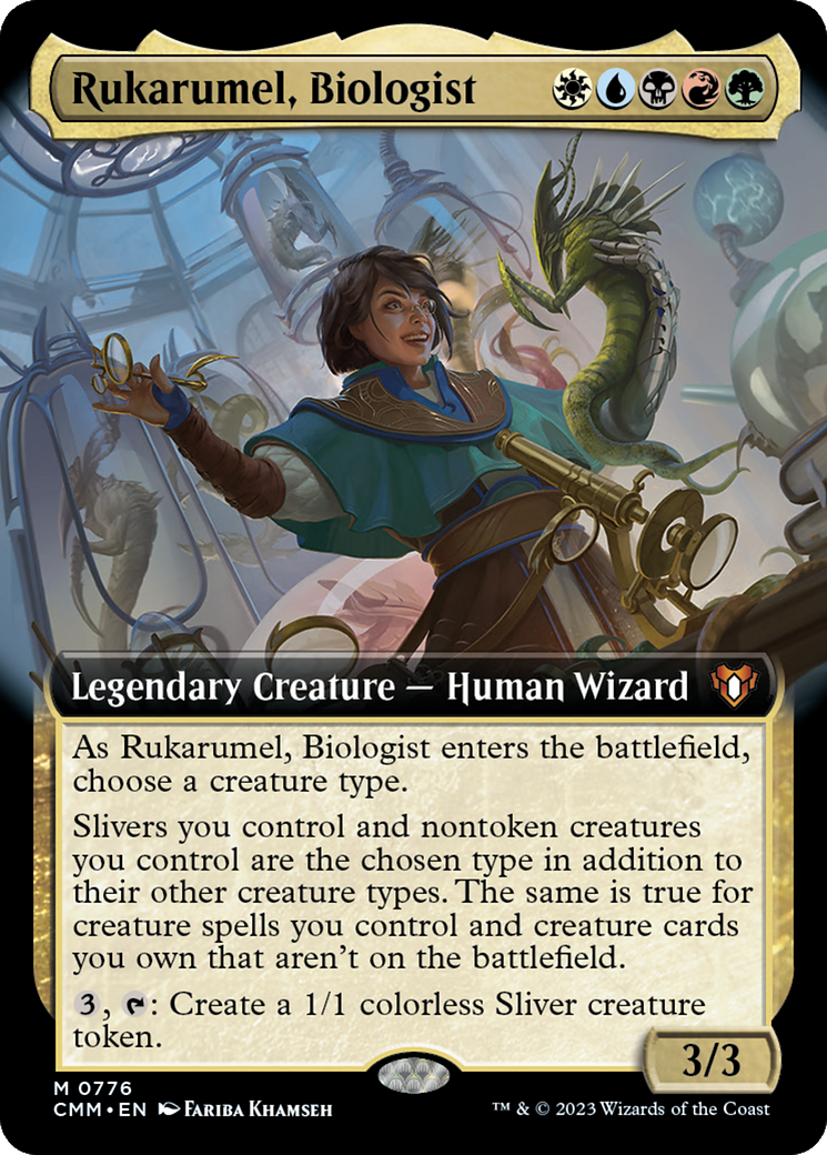 Rukarumel, Biologist (Extended Art) [Commander Masters] | Lots Moore NSW