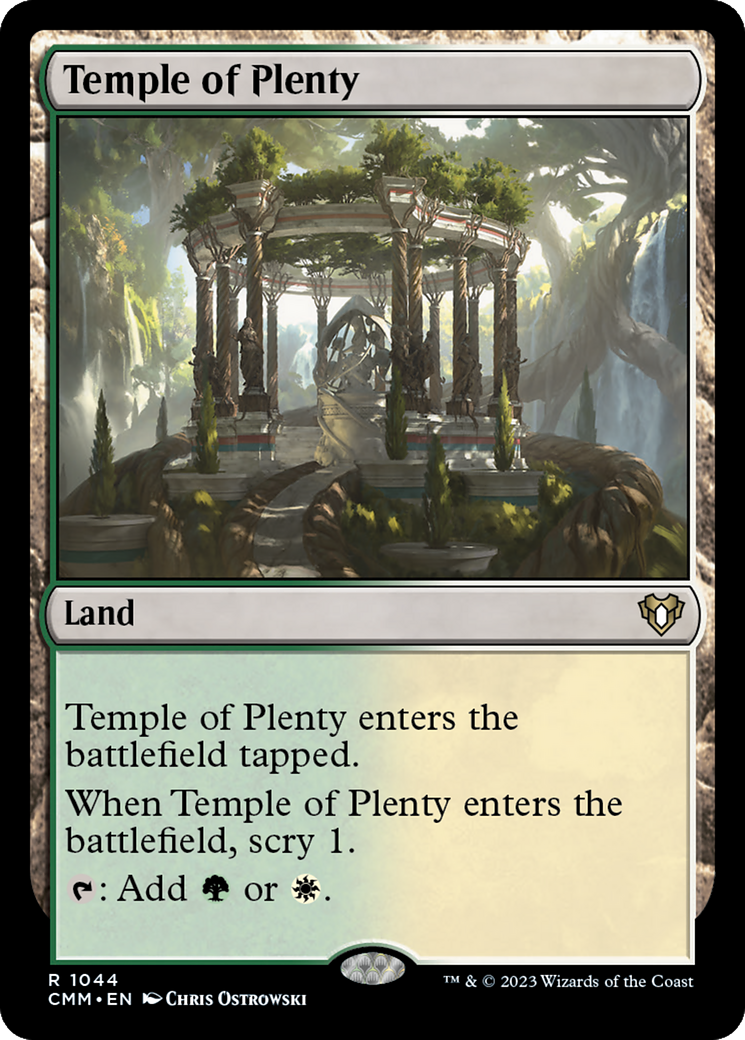 Temple of Plenty [Commander Masters] | Lots Moore NSW