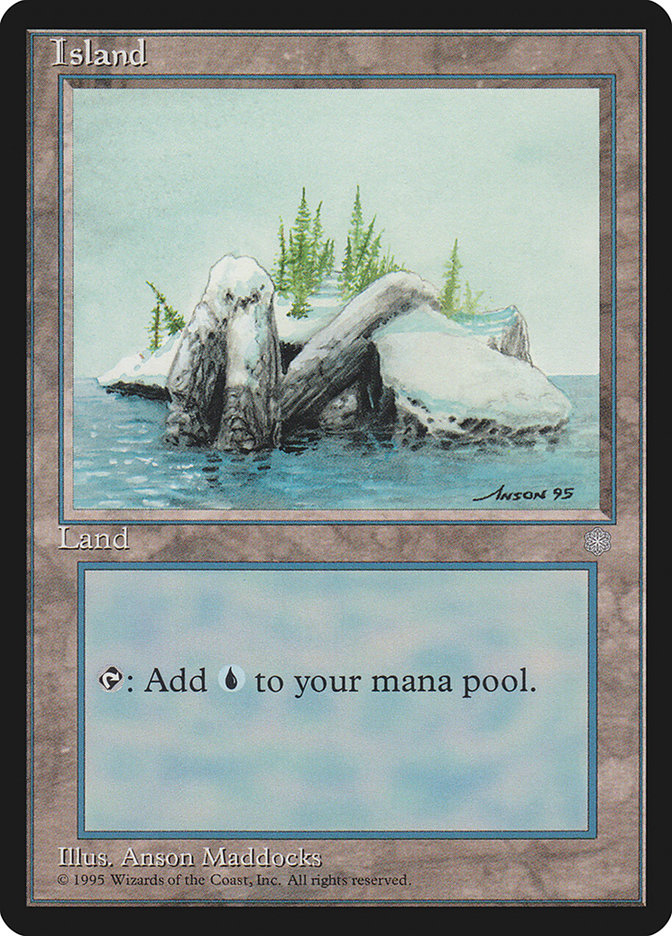 Island (Signature on Right) [Ice Age] | Lots Moore NSW