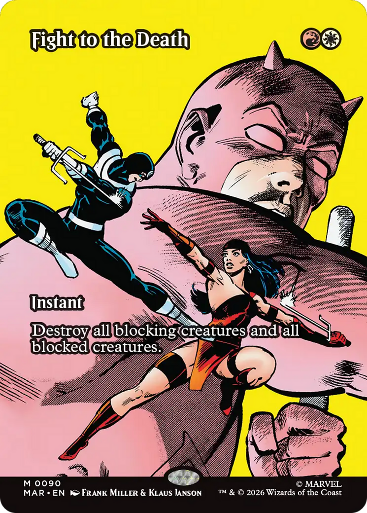 Fight to the Death (Borderless) [Marvel Universe: Eternal-Legal] | Lots Moore NSW