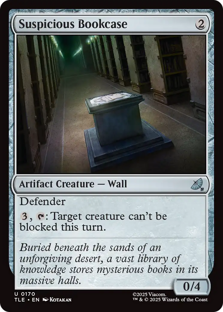 Suspicious Bookcase [Avatar: The Last Airbender: Eternal-Legal] | Lots Moore NSW