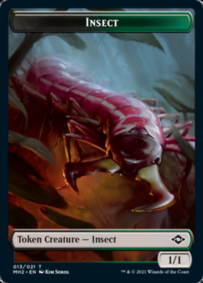 Insect // Squirrel Double-Sided Token [Modern Horizons 2 Tokens] | Lots Moore NSW