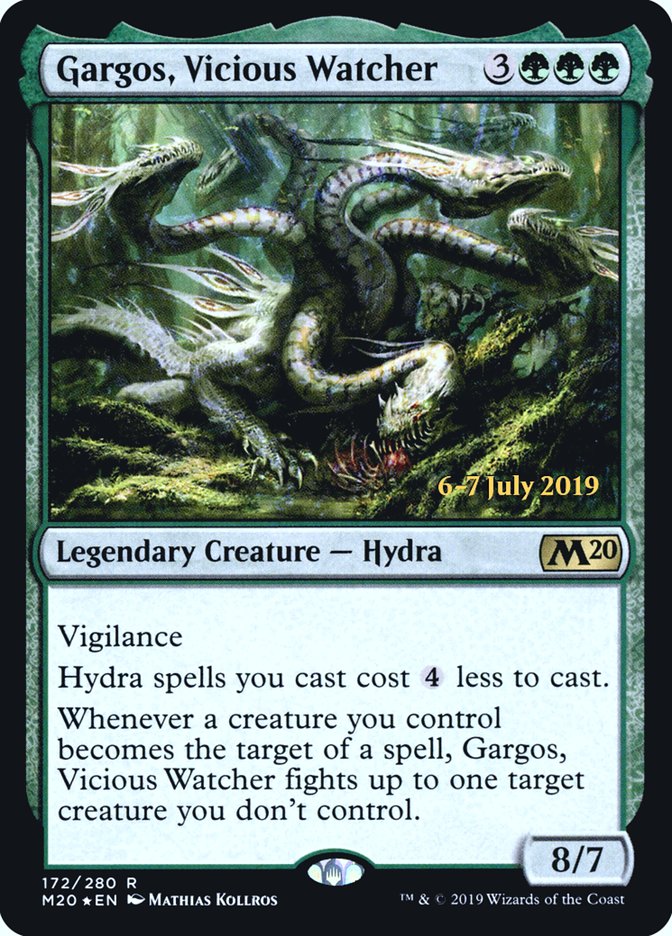 Gargos, Vicious Watcher [Core Set 2020 Prerelease Promos] | Lots Moore NSW